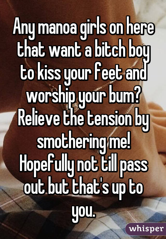 Kiss My Feet Bitch